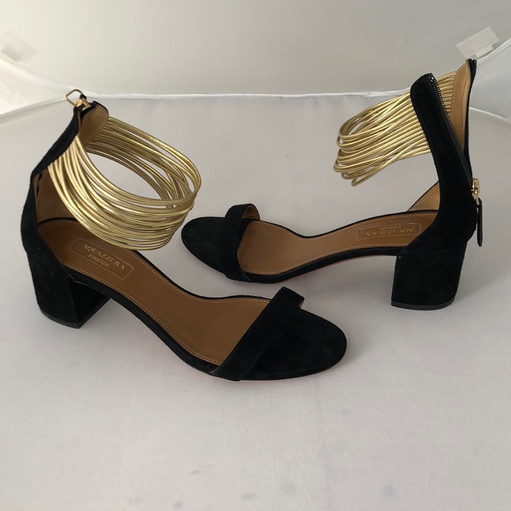 Rendez Vous Sandal black suede 38.5